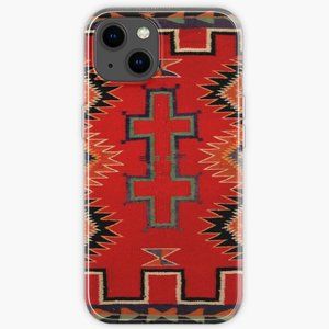 1890 NAVAJO SADDLE BLANKET - UNALTERED SCAN OF ORIGINAL WORTH $38,000 - AUTHENTI